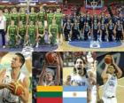 Λιθουανία - Αργεντινή, οι προημιτελικοί, 2010 FIBA World Τουρκία